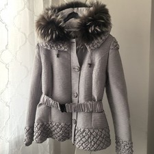 Kara damen pelz steppjacke - pelz,
