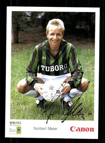 Norbert meier autogrammkarte - meier,