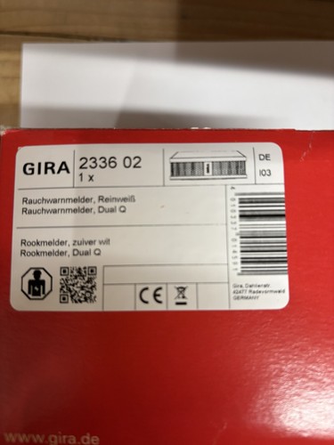 Gira 233602 rauchmelder - gira,
