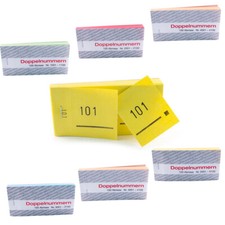 Doppelnummern-Block je 1000