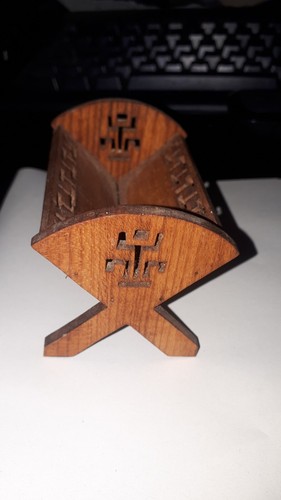Wiege holz handgemacht für - wiege,