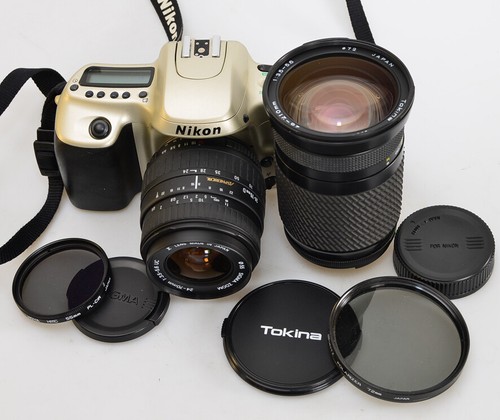 Nikon f50 kit 2x zoom - nikon,