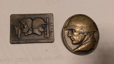 Schweiz Orden Abzeichen  1918 Stahlhelm Armeemeisterschaften 1941 Brosche