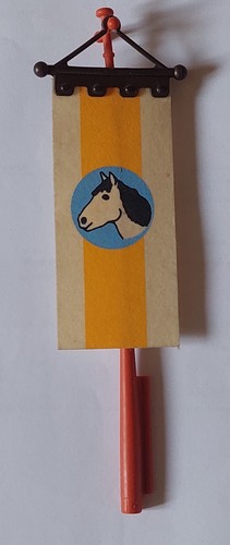 Playmobil fahne mit - fahne, mast