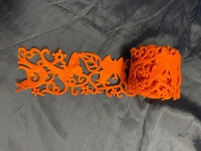 Filzband Tischläufer Tischdeko Frühling Dekoband Schmetterlinge Vogel 8 x 200 cm