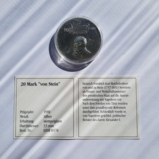 Gedenkmünze 20 Mark DDR 1981