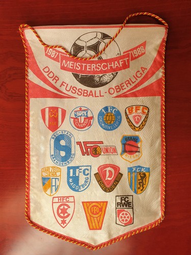 Ddr fussball oberliga wimpel - oberliga,