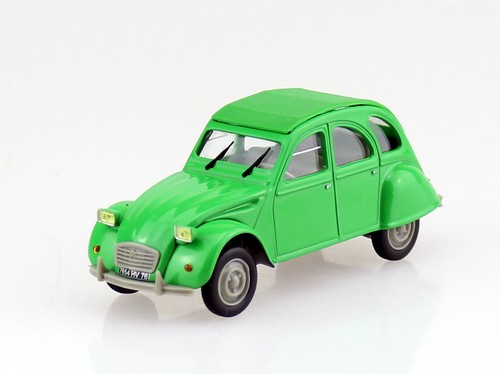 Citroen 2cv ente - ente, 1:43