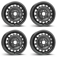 4 Alcar Stahlfelgen 4.5Jx14 Zoll ET46 4x100 für Mitsubishi Space Star 4er Satz