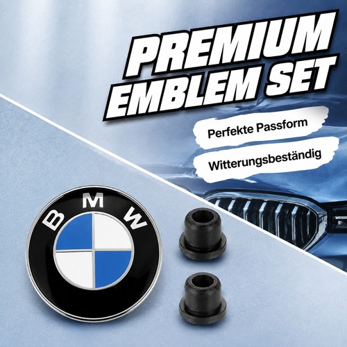 82mm blau weiß emblem - 82mm,