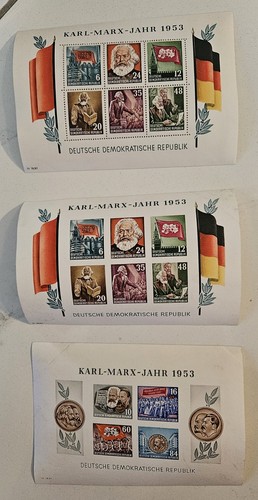 Briefmarken ddr block a - ,