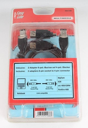 Hama kabel firewirer set - kabel,