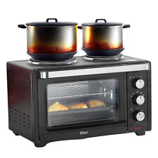 Mini Backofen 28 Liter 3in1 Miniofen Pizzaofen Kleiner Backofen Mini Oven