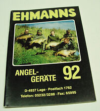 Ehmanns Angelkatalog 1992 Karpfenangeln Din A5 Forma