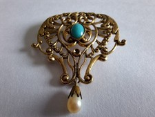 Vintage brosche anhänger - vintage,
