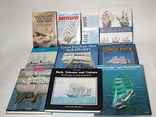 12x Segelschiffe Gorch Fock Geschichte Seefahrt etc. Buchpaket Konvolut