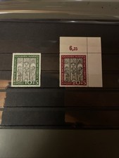 Reste Steckkarte 20 :  Michel Nummer 139 - 140 postfrisch  geprüft Schlegel BPP