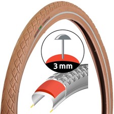 Retro Fahrrad-Reifen Braun 28"