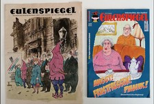 41 - 1987 Eulenspiegel DDR Funzel  + Eulenspiegel 1- 2018 Innenminister GAUCK