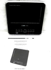 Clatronic CTV 719 LCD-TV Fernseher mit DVB-T Receiver portable 7" ca. 17,9 cm