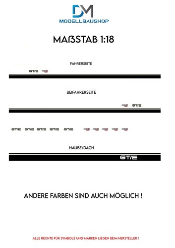 Decalbogen für opel - für,