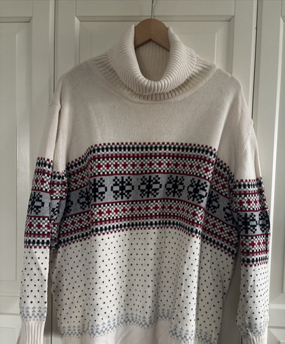 Damen pullover norwegermuster - pullover,