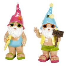 Lustiger Gartenzwerg Garten