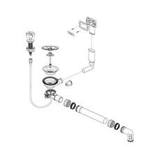 BLANCO Ablaufgarnitur 1 x 3,5"