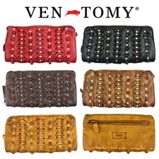 Portemonnaie Damen Geldbörse Portmonee Börse Geldbeute Echt Leder Ven Tomy Neu