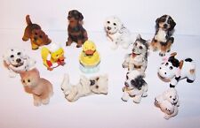 Miniaturen Nr.2 - AUSWAHL - KUNSTHARZ - Hunde Katzen Ente Kuh Schaf Wolf Dackel