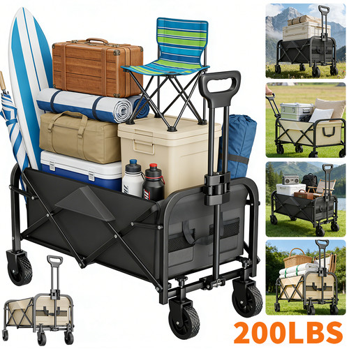 100kg bollerwagen faltbar - bollerwagen,