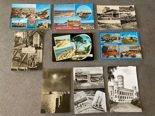 Ddr karten ostsee rügen - ddr,