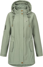 Deproc Active Damen Jacke Mantel Softshelljacke Übergangsjacke, slate Grau, 42