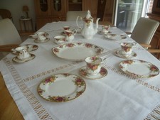 Royal Albert Old Country Roses , Kaffeeservice 6 Personen, unbenutzt