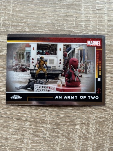 Topps chrome deadpool 2025 - chrome,