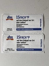 2x15fach Extra Punkte dm