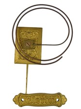 Alte Tonfeder Gongspirale f