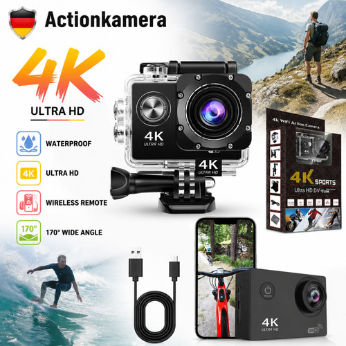 Actionkamera sportkamera - 4k,