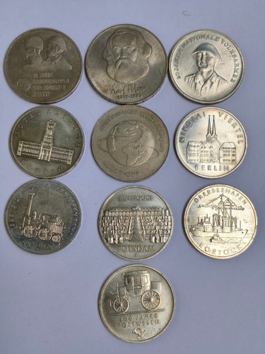 Ddr münzen 20 mark - ddr, 5