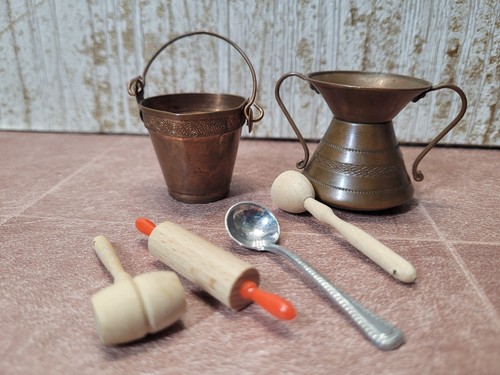 Miniatur kupfer eimer - miniatur,