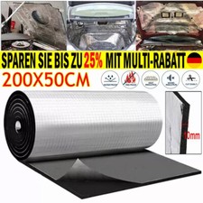 200X50CM Schalldämmung Selbstklebend KFZ Dämmmatte Isolierung Schallschutzschaum