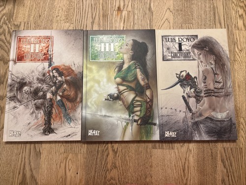 Luis royo conceptions hardback - royo,