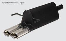 Ulter Sportauspuff Opel ASTRA H Fließheck 5-türig, GTC 2x95x65mm oval