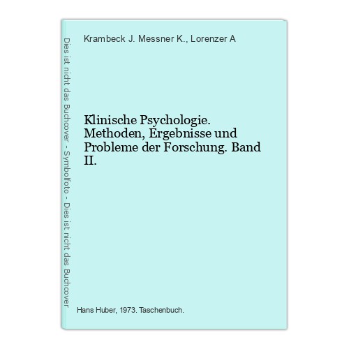 Klinische psychologie - klinische,