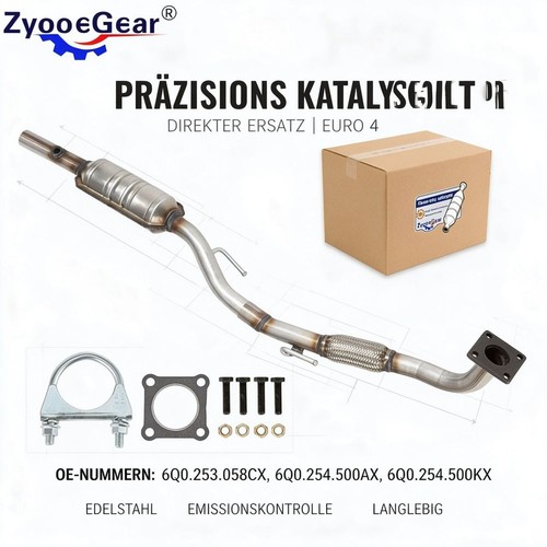 Kat katalysator für skoda - kat,