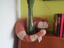 David Fussenegger Kissen gefüllt Katze (Fuchs?) Original NEUWERTIG Kuschelkissen