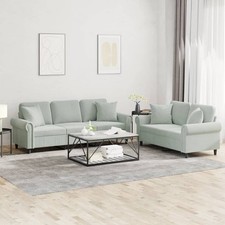 Sofagarnitur mit kissen sofa - sofagarnitur,