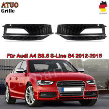 Nebelscheinwerfer Gitter für Audi A4 B8.5 S-Line S4 Lüftungsgitter Waben 12-2015