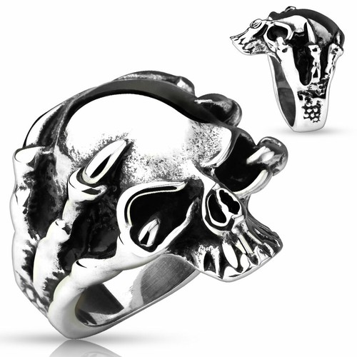 Totenkopf ring herren biker - totenkopf,