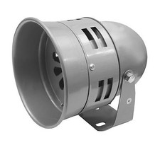 Große lautstarke Motorsirene Alarmsirene Motor Sirene Alarmanlage Fliegeralarm